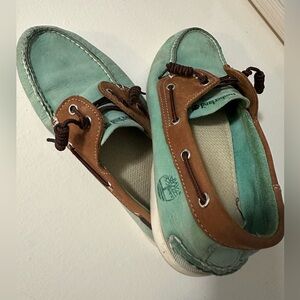 Non marking boat shoe. Timberland size 8